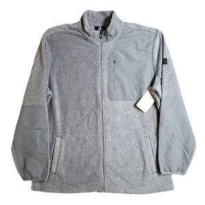 Skechers GOtrail Fleece Jacket Mens 2XL Medium Grey Full‎ Zip NEW